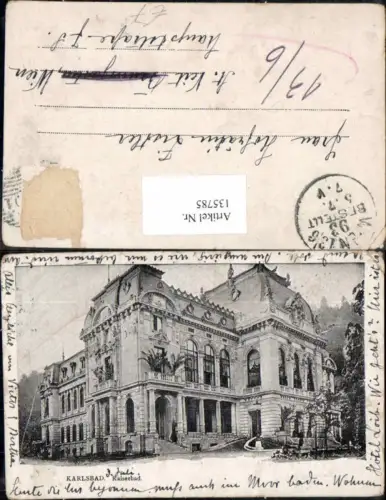 135785,Karlsbad Kaiserbad 1900
