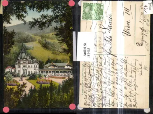 181465,Karlsbad Blick auf Cafe Kaiserpark