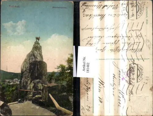 181482,Karlsbad Hirschensprung Felsen
