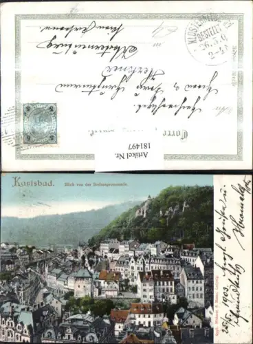 181497,Karlsbad Bick v. d. Stefanspromenade Teilansicht