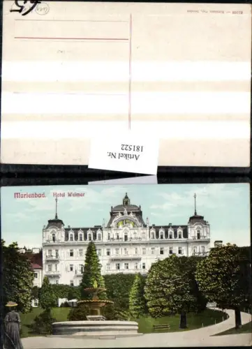 181522,Karlsbad Marienbad Hotel Weimar