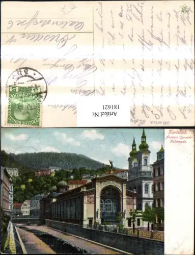 181621,Karlsbad Aussere Sprudel-Kolonnade Partie