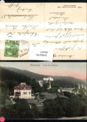 181627,Karlsbad Marienbad Partie b. Bellevue