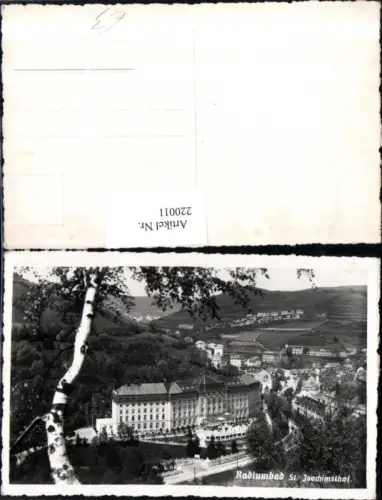 220011,Radiumbad St. Joachimsthal Jachymov Teilansicht