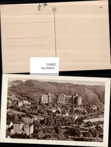220052,Karlsbad Karlovy Vary Hotel Imperial