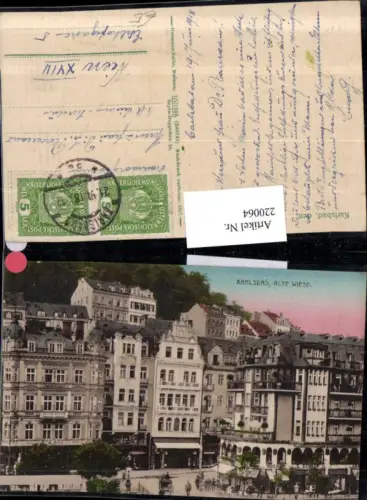 220064,Karlsbad Karlovy Vary Alte Wiese Teilansicht