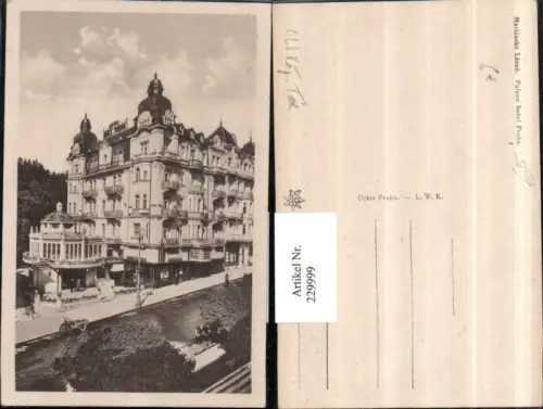 229999,Marianske Lazne Marienbad Palace hotel Praha Hotel