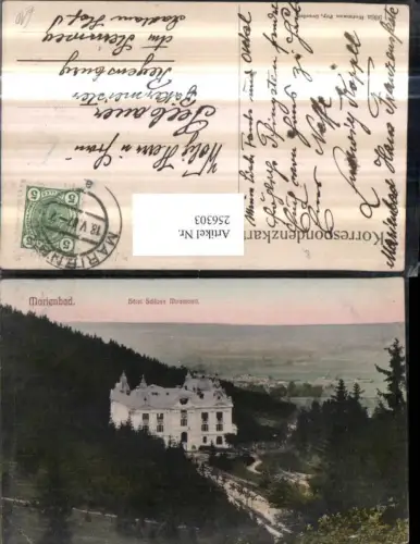 256303,Marienbad Marianske Lazne Hotel Schloss Miramonti