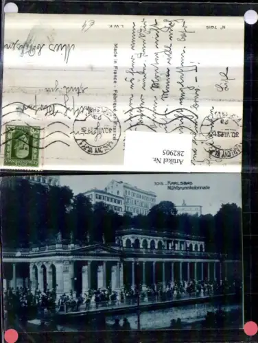 282905,Karlsbad Karlovy Vary Mühlbrunnkolonnade Kolonnade Säulen