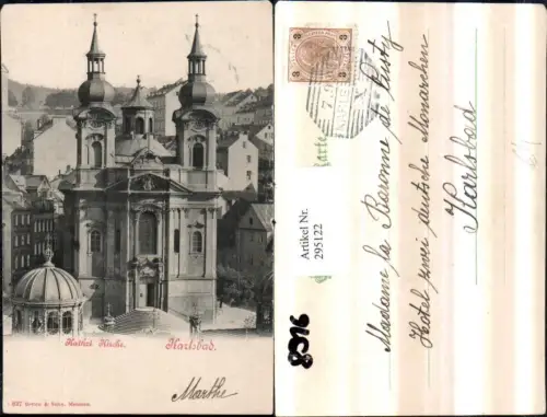 295122,Karlsbad Karlovy Vary Katholische Kirche