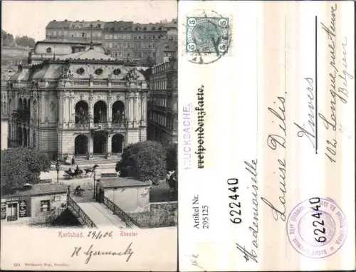 295125,Karlsbad Karlovy Vary Theater Gebäude
