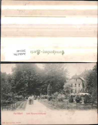 295140,Karlsbad Karlovy Vary Cafe Freundschaftssaal