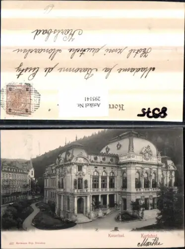 295141,Karlsbad Karlovy Vary Kaiserbad Gebäude