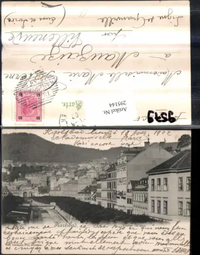 295144,Karlsbad Karlovy Vary Teilansicht Neue Wiese