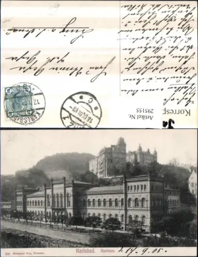 295155,Karlsbad Karlovy Vary Kurhaus Gebäude