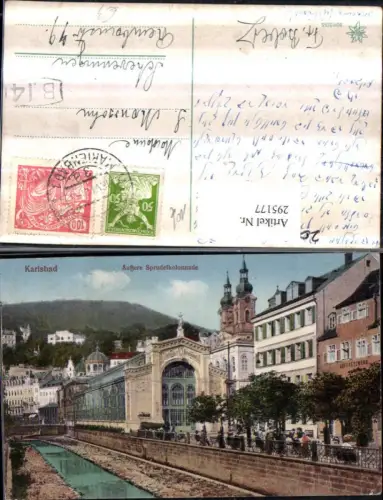 295177,Karlsbad Karlovy Vary Äußere Sprudelkolonnade