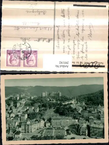 295192,Karlsbad Karlovy Vary Totale m. Namesti Dr. Ed. Benese
