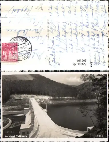 295197,Karlsbad Karlovy Vary Talsperre Brücke