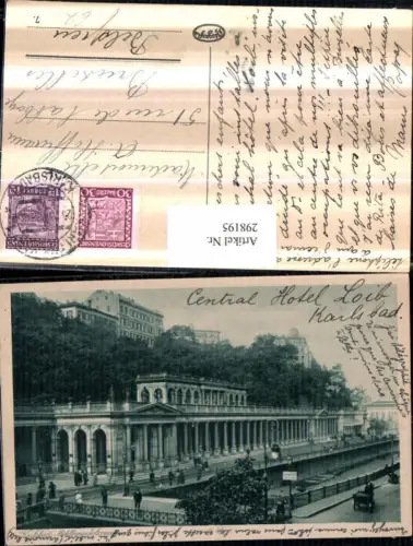 298195,Karlsbad Karlovy Vary Mühlbrunnkolonnade