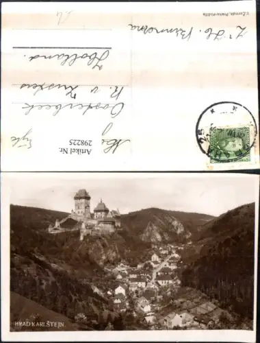 298225,Hrad Burg Karlstein Karlstejn Totale