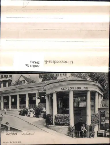 298248,Karlsbad Karlovy Vary Schlossbrunn
