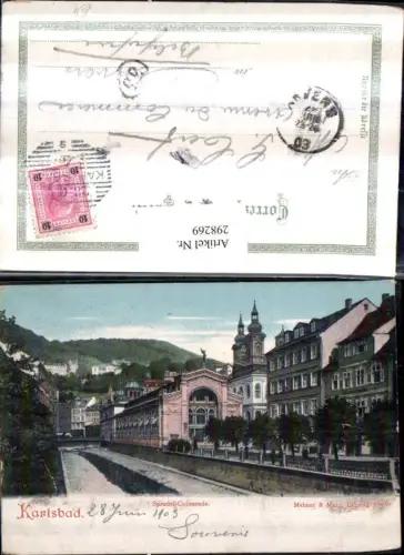 298269,Karlsbad Karlovy Vary Sprudel-Kolonnade