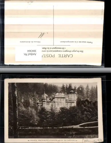304364,Gießhübl-Sauerbrunn Kyselka b. Karlsbad Schloss Mattoni