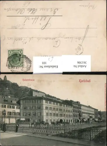 361506,Karlovy Vary Karlsbad Kaiserstraße Hotel Paradies pub Stengel e Co 2144
