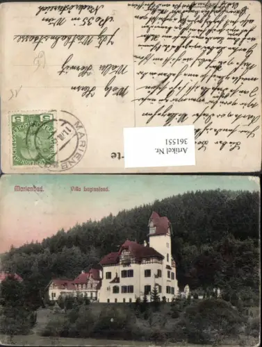 361551,Marianske Lazne Marienbad Villa Luginsland