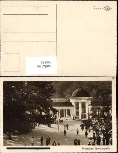 395533,Marienbad Marianske Lazne Rudolfsquelle
