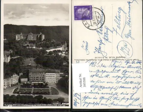 395588,Karlsbad Karlovy Vary Hotel Imperial vom Hirschensprung