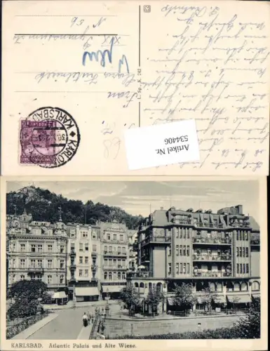 534406,Karlsbad Karlovy Vary Atlantic Palais Hotel Alte Wiese