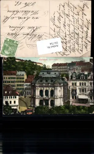 550754,Tschechien Karlsbad Karlovy Vary Stadttheater Theater
