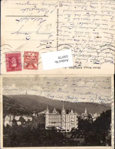 550779,Tschechien Karlsbad Karlovy Vary Hotel Bristol