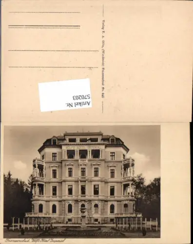 570203,Franzensbad Wolfs Hotel Imperial