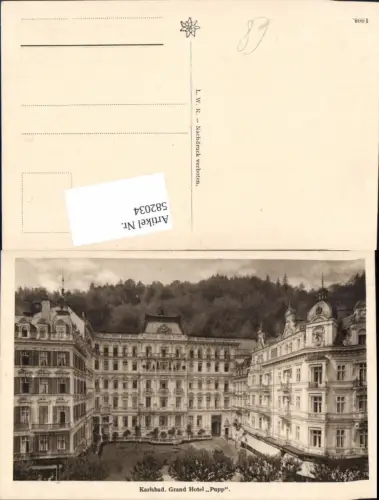 582034,Karlsbad Karlovy Vary Grand Hotel Pupp