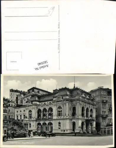 582040,Karlsbad Karlovy Vary Theater Hotel Regina