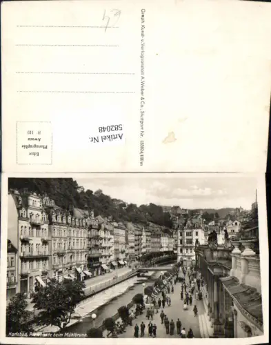 582048,Karlsbad Karlovy Vary Mühlbrunn Kolonnade