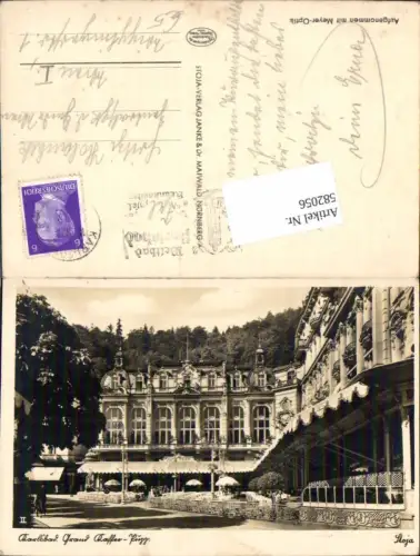 582056,Karlsbad Karlovy Vary Grand Hotel Kaffee Pupp