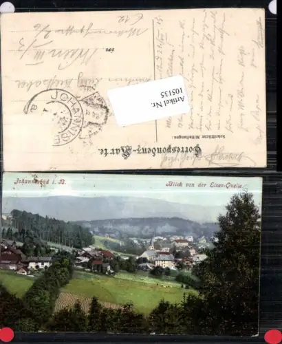 105135,Johannisbad in Böhmen Totale 1912
