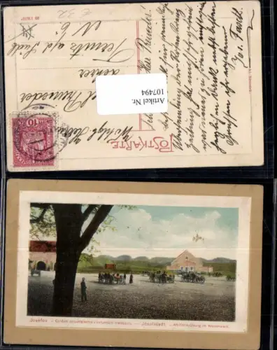 107494,RAR Präge AK Josefov Josefstadt Artillerie Übung Jaromer Kronenwerk