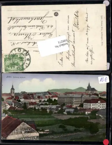 109271,Jicin in Königgrätz 1905 Teilansicht