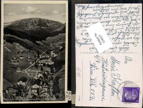 124537,Sudetengau Petzer im Riesengebirge Brunnberg Trutnov Schneekoppe