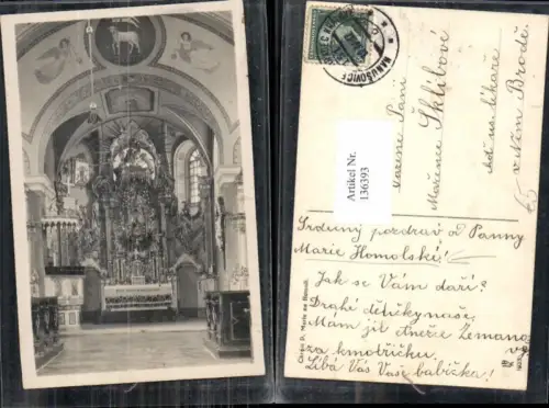 136393,Chram Marie na Homoli Königgrätz Vez?kc Klein Wiesnitz