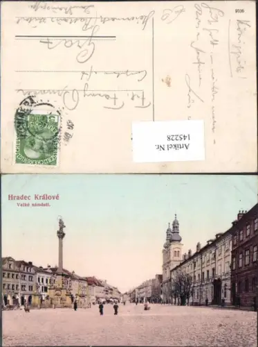 145228,Hradec Kralove Königgrätz Velke namesti