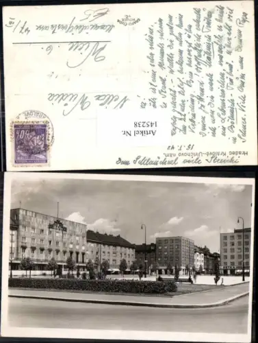 145238,Hradec Kralove Königgrätz Ulrichovo namesti 1930