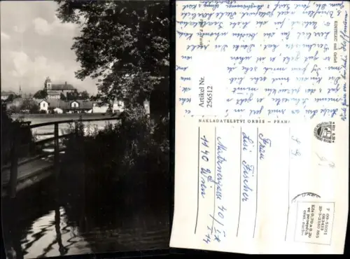 256512,Kostelec nad Orlici Adlerkosteletz Teilansicht Kirche Partie