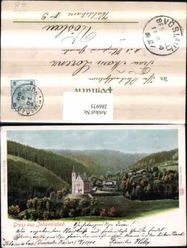 286975,Gruß aus Johannisbad Janske Lazne Kirche