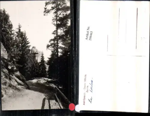 298463,Adrspach Adersbach Skalni Mesto Zelva Weg Felsen Motiv