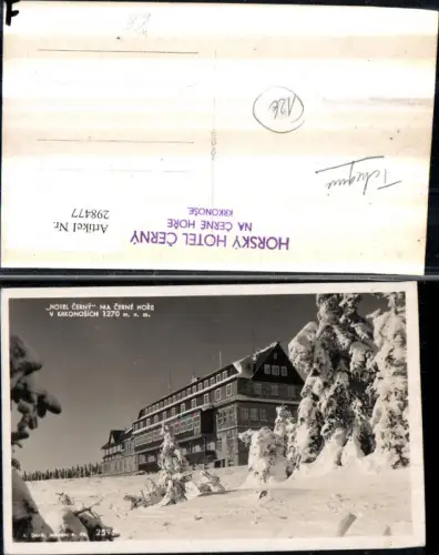 298477,Hotel Cerny na Cerne Hore v Krkonosich b. Janske Lazne Winterbild